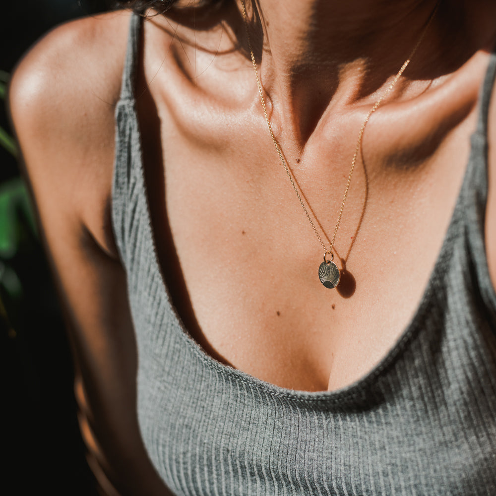 Becoming Irish Blessing Necklace