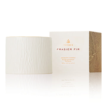 Frasier Fir Gilded Ceramic Petite Candle