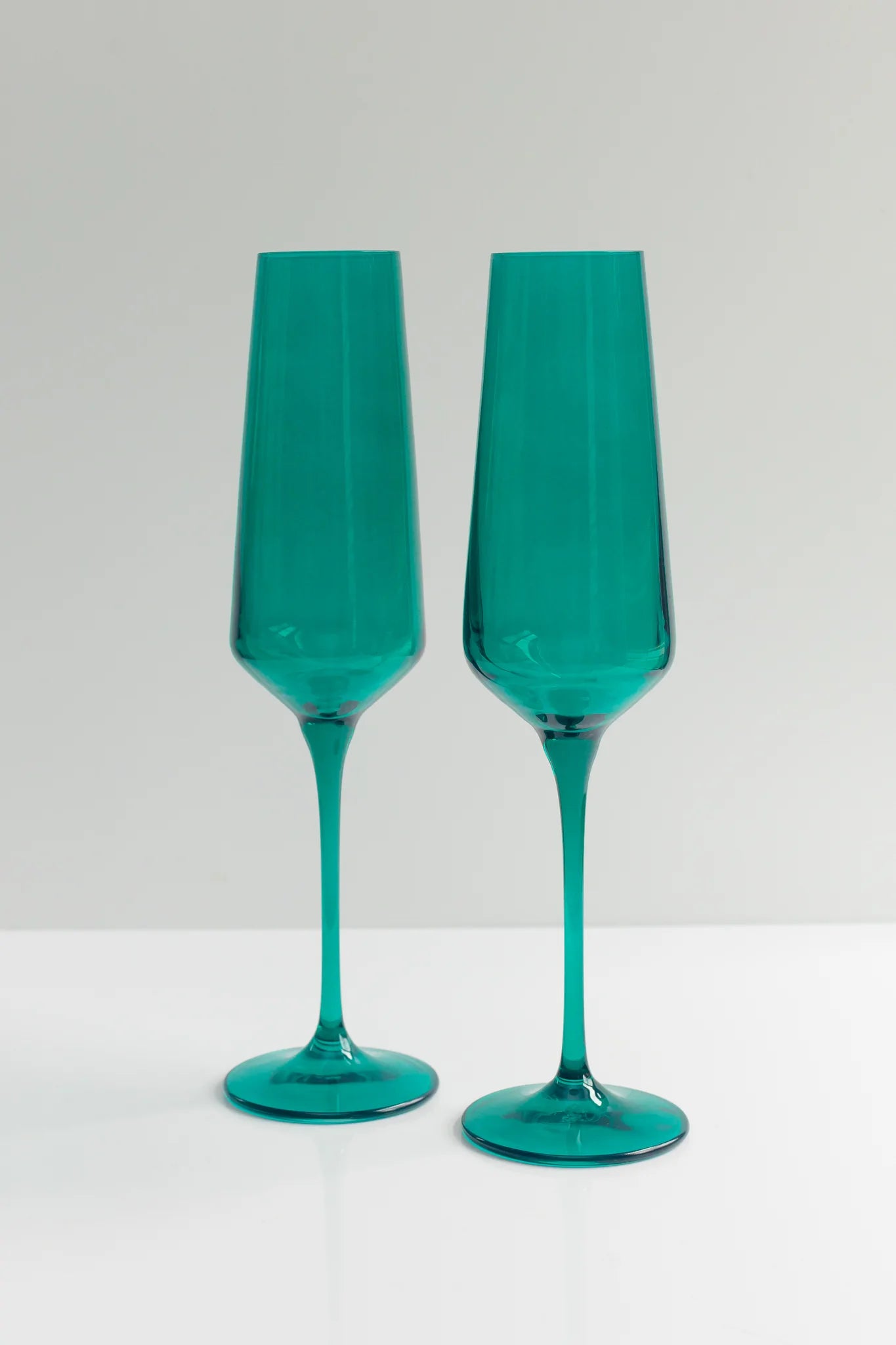 Estelle Colored Champagne Flute Set of 2