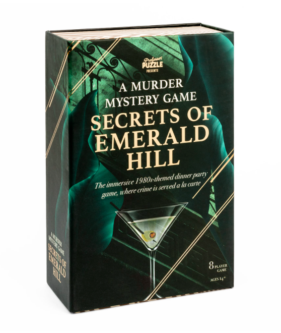 Secrets of Emerald Hill Murder Mystery Game