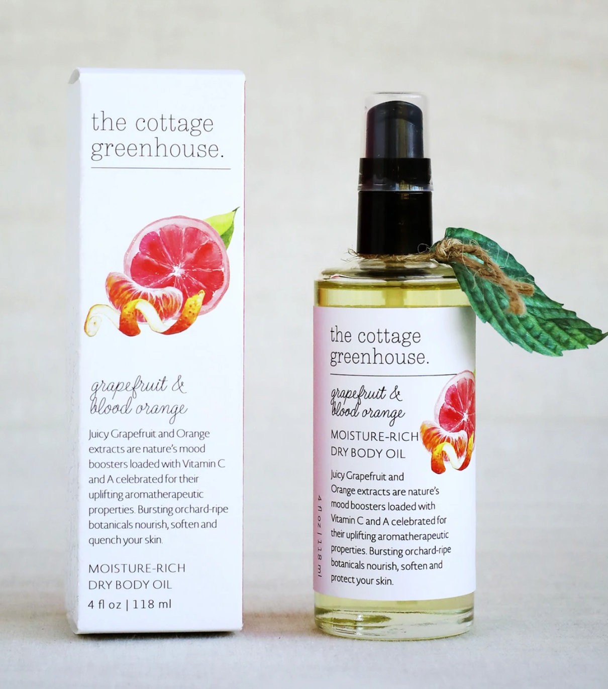 The Cottage Greenhouse Dry Body Oil