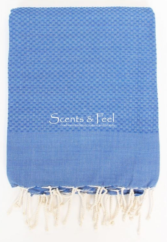 Scents and Feel Fouta Towel Solid Color Honeycomb