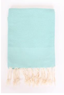 Scents and Feel Fouta Towel Solid Color Honeycomb