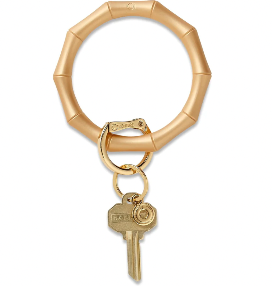 O-Venture Silicone Bamboo Key Ring