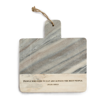 Sugarboo Marble & Wood Cutting Board