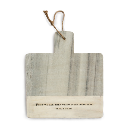 Sugarboo Marble & Wood Cutting Board