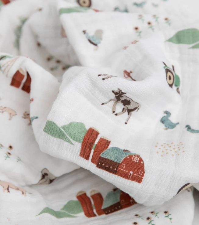 Little Unicorn Organic Cotton Muslin Quilt