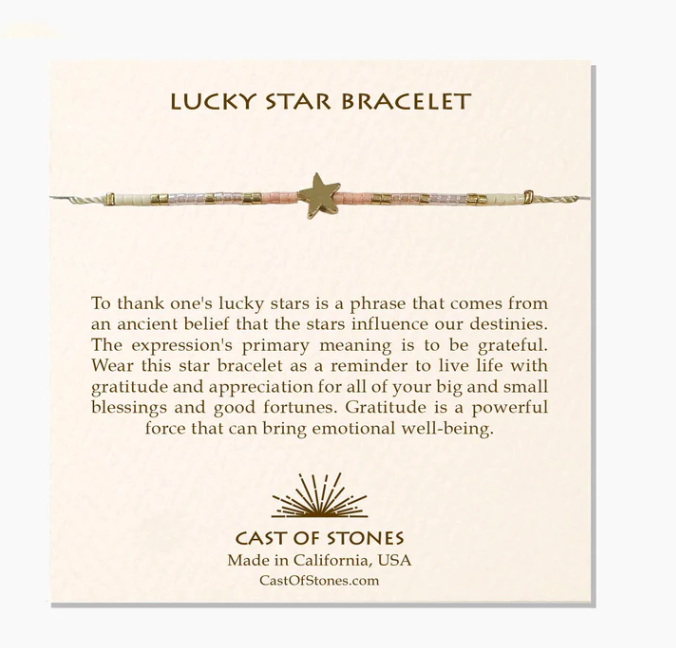 Cast of Stones Lucky Star Bracelet