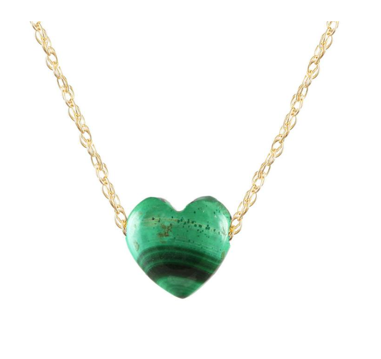 Kris Nations Gemstone Heart Necklace