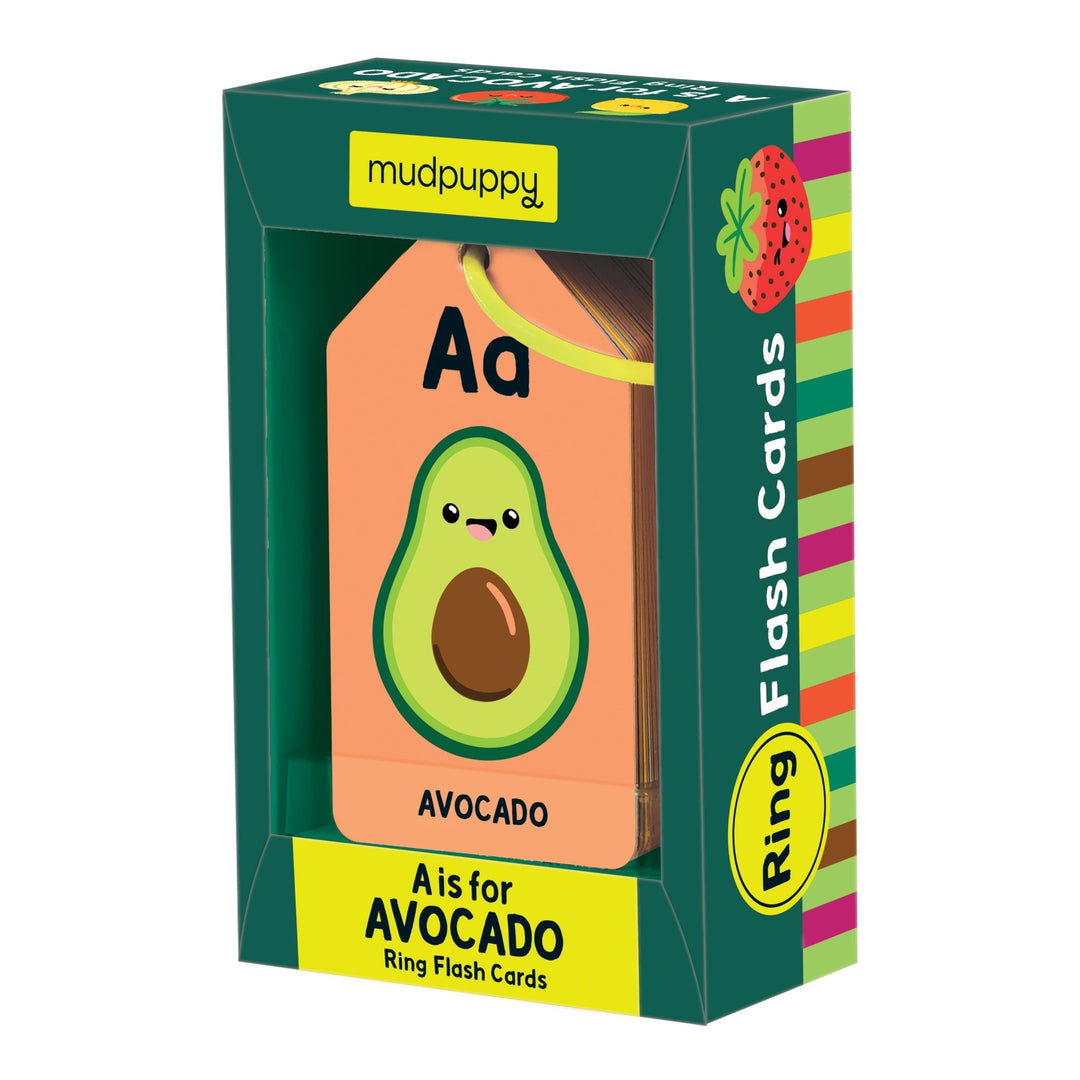 Mudpuppy A is for Avocado Ring Flashcards