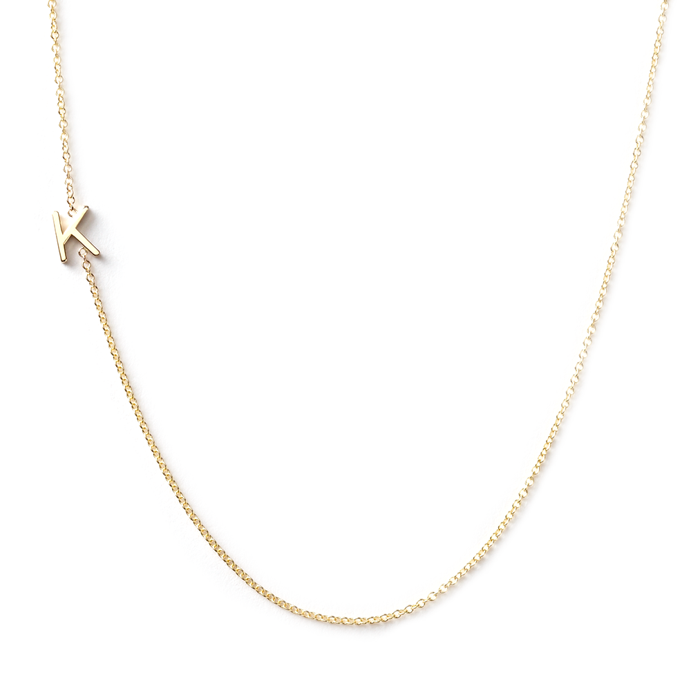 Maya Brenner 14K Gold Asymmetical Necklace