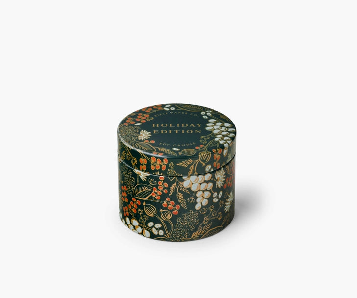 Rifle Paper Holiday Candle Tin