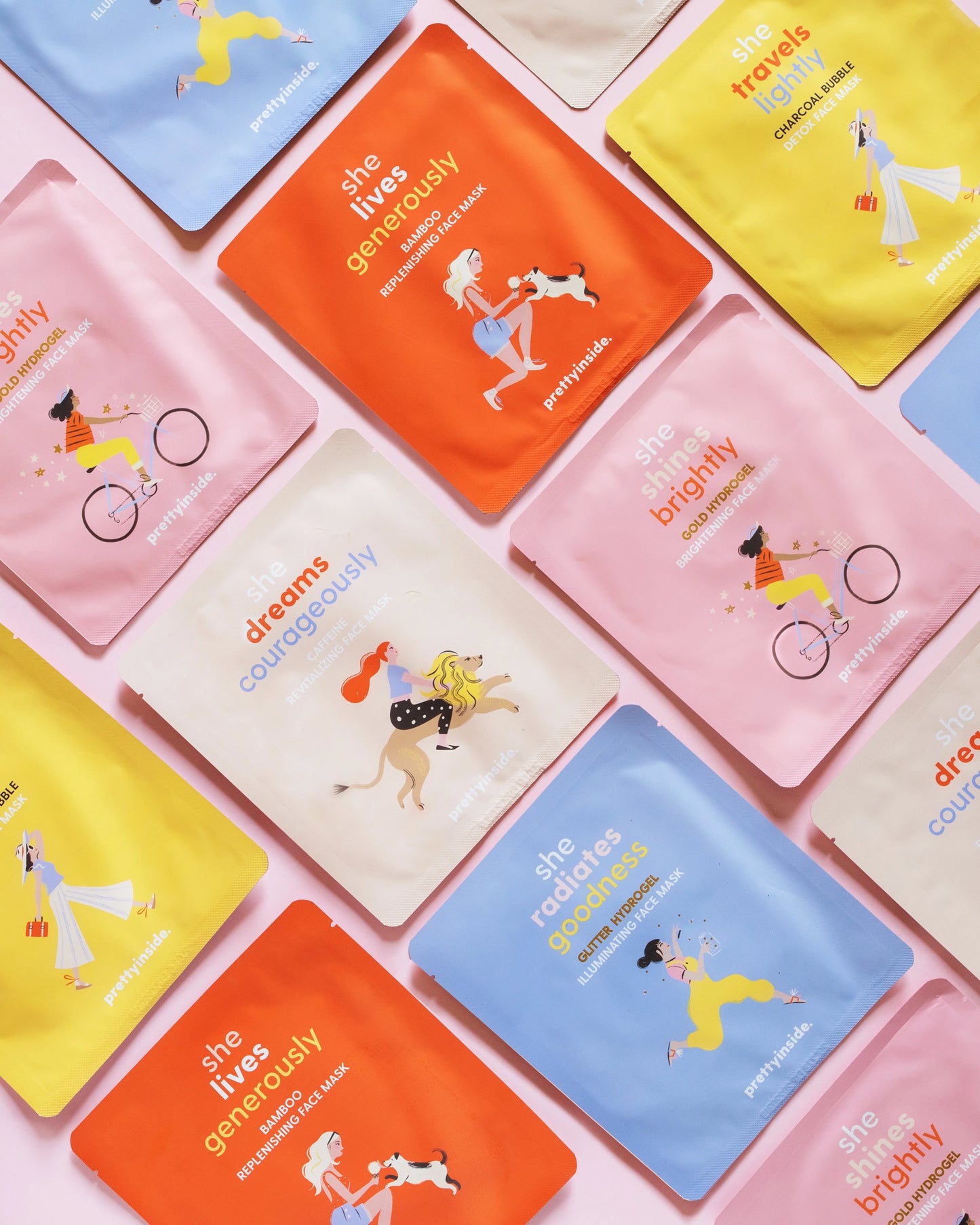 Musee x Prettyinside Variety Pack of Face Masks